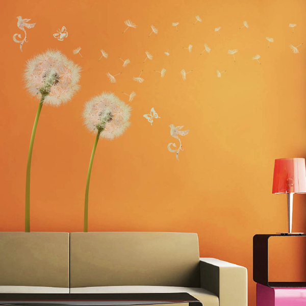 Ebern Designs Dandelion Wall Decal & Reviews Wayfair